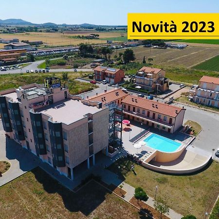 Hotel Grecale - Venturina Terme Bagian luar foto